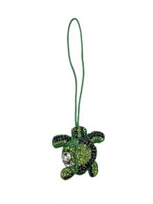 Accesorio de bolso de verano hecho a mano con bordado de cuentas con motivos de vida marina, concha, tortuga marina, estrella de mar con strass de lujo, accesorios para el coche para mujeres, cuentas, cuentas incrustadas, cuentas hechas a mano para uñas - Multicolor - Ver 14