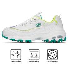 Skechers D'LITES系列轻便运动鞋，熊猫图案缓震复古休闲女鞋，建议订购小一码，款号99999863