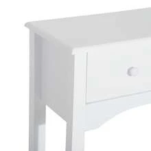 HOMCOM Percheros de entrada - Blanco - Ver 8