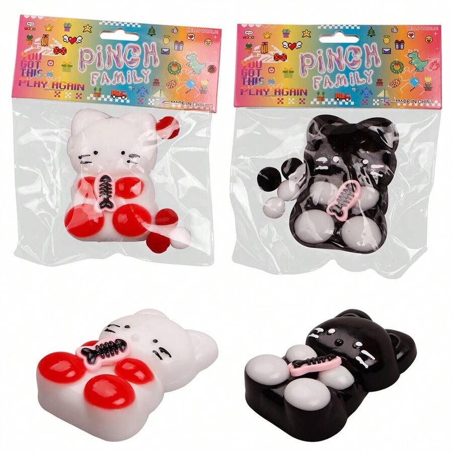 Juguetes apretables de gato Squishy, juguetes Squishy de gato suaves y lindos, regalos de fiesta, juguetes antiestrés Kawaii Squishies Mochi Sensory