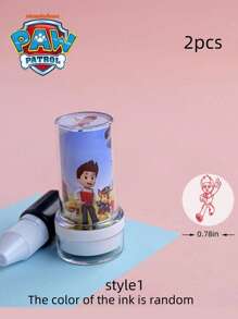 Paw Patrol 2pcs Of Paw Patrol Cartoon Stamps Personalized Reward Stamps, The Best Holiday Gift For Good Friends, Party Atmosphere Decoration, Perfect Party Decoration, Home Decoration Ornaments, Perfect Room Decoration, Christmas Gift Valentine's Day, Ideal Friend Gifts For Birthday Celebrations, Souvenirs, Women's Souvenir, Cute Aesthetic, Valentine Day Gifts, Decorations, Home Decor, Valentines Gifts