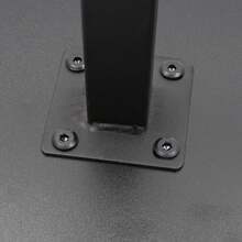 YUNRUX Mesa lateral Mesa de centro em formato C Mesa para laptop Mesa para sofá Mesa de centro