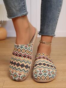 Sandalias planas de mujer estilo bohemio para fiestas, regalos de cumpleaños y uso en interiores y exteriores