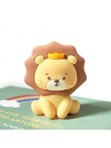 2pcs/8pcs Cake Topper Wild Animals-Lion Elephant Giraffe Monkey Cake Jungle Animals Wild One Cake Topper Birthday Party Decoration