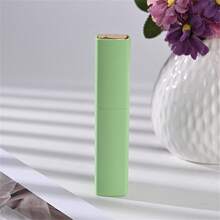 1 pièce Flacon de voyage carré rechargeable de 10 ml pour parfum, contenant cosmétique portable, sans odeur, sans PVC, vaporisateur rotatif pour parfum et brume faciale