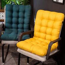 وسادة مقعد خارجية قطعة واحدة، مناسبة للكراسي والمسنين والمكتب والسكن الجامعي، قماش قابل للغسيل، وسادة كرسي رجعي، وسادة كرسي، وسادة كرسي مكتبي وكرسي ألعاب