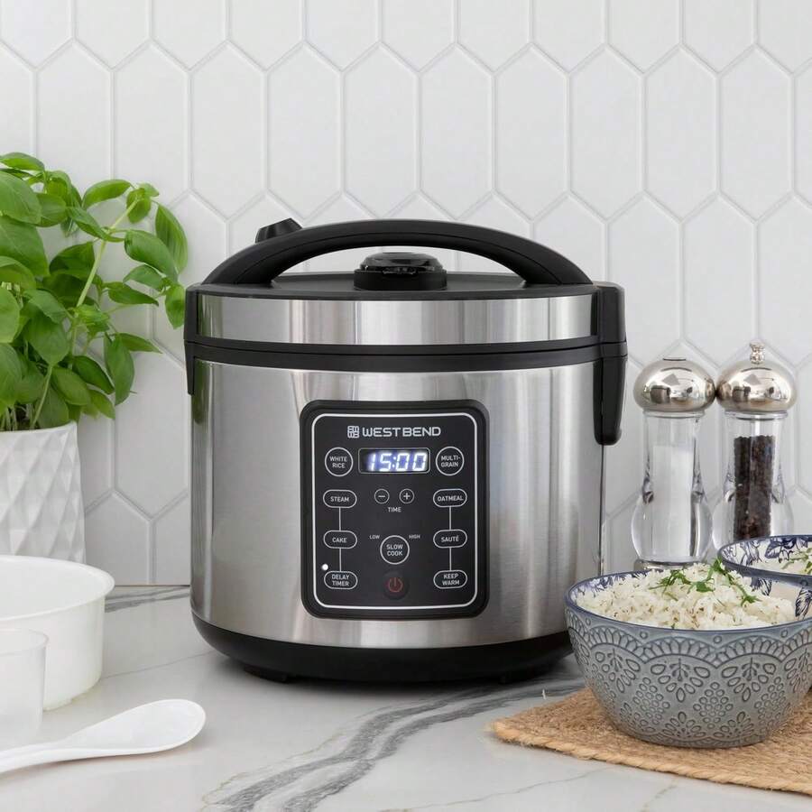 Bend Rice Grain Multi Cooker Programmable With 9 Preset Functions ...
