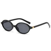 2 New Retro Oval Small Frame Fashionable Glasses, Suitable For Both Men And Women, Fashionable And High-End Casual Daily Wear Fashionable Glasses For Women's Beach Accessories Glasses Oval Shape Shades