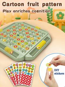 4人人字拖记忆配对游戏，桌面竞赛玩具，亲子互动游戏，专注力训练棋类益智玩具 - 彩色 - 查看 8