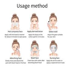 Elektrischer Gesichts-Dampfer & Porenreiniger - Elektrischer Mitesserentferner mit Warmkompresse, sanfter Saugkraft für gründliche Reinigung 500mAh