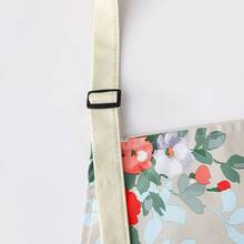 1pc New Butterfly & Flower Pattern Waterproof & Oil-Resistant Apron, Fashion Minimalist Design For Cooking, Kitchen, Coffee Shop, Unisex - Multicolor - View 7