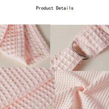 Cobertura de Amamentação Multifuncional de Waffle, Lenço de Amamentação, Xale Anti-Exposição para Alimentação ao Ar Livre