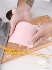 1 szt. szpatułka do ciasta, mikser do ciasta, plastikowy nóż do ciasta, wielofunkcyjny separator do chleba z PP, plastikowa szpatułka, używana do wyrabiania ciasta, krojenia kulek ciasta, skrobania mąki, duże narzędzie do pieczenia, przybory kuchenne, małe narzędzia kuchenne