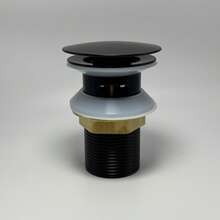 1pc Stainless Steel Pop-Up Sink Faucet With Drain Stopper, Hole-Style Drain, Baked Paint Finish, Suitable For Bathroom & Kitchen Drainage, Manual Operation, No Electricity Required (Matte Black, Electroplated Silver, Brushed Gold, White - 4 Color Options), Bathroom Sink Stainless Steel Pop-Up Drain, Washbasin Drain, Anti-Odor Bathroom Sink Drain Kitchen Items Kitchen Accessories Kitchen Tools - Multicolor - View 14