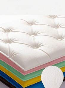 10 件防撞床头板软垫 3D 墙贴自粘泡沫墙贴儿童房榻榻米垫墙面装饰房间装饰墙纸个性贴纸