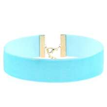 1-3-5件套夸张蓬松针织腰带，毛绒颈链，欧美风格 - 時尚項圈 - 查看 4