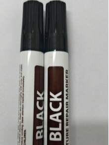 4 件装木制家具修复笔 - 适用于地板、桌子、书桌、床的防水污渍和划痕覆盖涂层 - 适用于艺术和工艺品的木质表面修复笔，多色调