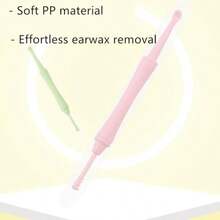Ear Wax Remover 4 Pcs Double Head Ear Wax Ear Cleaners Tool Reusable Ear Wax Removal Tool Ear Pick Earwax Removal Comfortable Ear Pick Earwax Removal - như hình ảnh - Xem 4