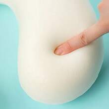 MINISO Hangyodon Series - U - Shaped Pillow | Cute Hangyodon Guards, Neck Pillow Comfort Upgraded! Made Of Slow - Rebound Memory Foam, It Fits The Neck Curve, Effectively Relieving Cervical Spine Pressure, And Not Easy To Deform After Long - Term Use. (1 Pc) - Teal - View 3