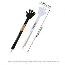 Funny And Fun Party Pens, Palm Neutral Pens, Entertainment Game Props Palm Pens, Learning Stationery, Party Atmosphere Props, Stationery And Party Gifts - Multicolor - View 5