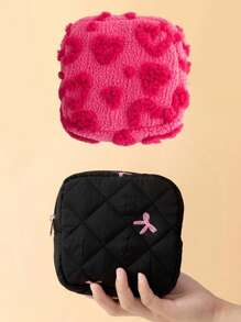 1pc Bowknot Pattern Portable Mini Zipper Cosmetic Bag/Sanitary Napkin Storage Bag Fluffy Cosmetic Bag Makeup Storage Bag Toiletry Bag Makeup Storage Mini Bag Sanitary Bag Menstrual Bag Mini Cosmetic Bag Pad Bag Sanitary Bag Napkin Bag Coin Purse Bags, Makeup Bag, Organizer, Storage, Makeup Organizer, Makeup Bags, Toiletry Bag, Desk Organiser, Make Up Bag, Make Up Pouch, Travel Essentials, Makeup Bag, Cosmetic Bag, Large Capacity, Large Makeup Bag,Christmas Gifts,Pouch,Travel,Gifts For Women,Women's Necessaire,Travel Essential,Pouch,Clutch / Small Handbag,Necessaire,Makeup Organizer,Makeup Organize,Pouch,Brush Holder,Mini Pouch,Large Capacity Pouch