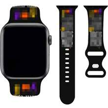 Halloween Watch Band Compatible With Apple, Holidays Watch Band For Halloween Decor, Halloween Apple Watch Band Compatible With Apple Watch Band 38mm 40mm 41mm, Halloween Watch Accessories For Women Men, Soft Silicone Pumpkin Strap Halloween Party Replacement For Apple Watch Series Ultra SE 10 9 8 7 6 5 4 3 2 1