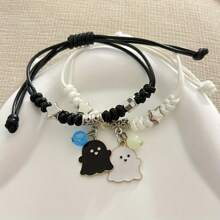 Glow-In-The-Dark Charm Bracelet - Cute & Fashionable, Perfect Gift For Couples And Best Friends