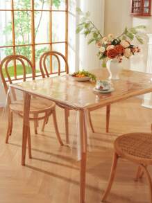 透明桌垫，柔软玻璃桌布，PVC防水防油可水洗耐热咖啡桌垫，桌面垫，水晶板