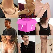 925 Sterling Silvery Mystery Jewelry Gift Box, Surprise Gift Box, Blind Box Lucky Bags, Perfect For Holiday Gifts, Surprise Gift Blind Box, Experience The Fun Of Unwrapping The Delivery, Super Stress Release, Great Value For Money!