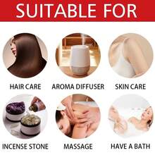 100ml/3.4oz、30ml/1.0oz、10ml/0.34oz 优质薰衣草精油，100% 纯天然，适用于扩散器、加湿器、自然风格 | 滋养油，节日礼物