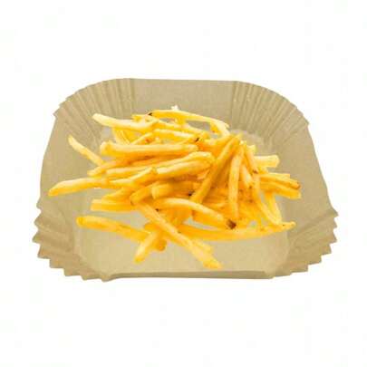 WKŁAD PAPIEROWY DO FRYTOWNICY KWADRATOWY 16x16CM 50szt