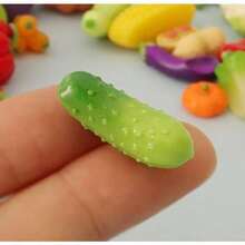 50 cái/30 cái/20 cái/10 cái/5 cái Đồ trang trí rau củ mini chân thực, Phụ kiện phong cảnh thu nhỏ, Trang trí nhà búp bê, Trưng bày rau củ siêu thị tí hon, Bộ sưu tập đồ ăn & đồ chơi, Đạo cụ chụp ảnh phong cảnh thu nhỏ, Quà Giáng sinh, Trang trí phong cảnh Giáng sinh thu nhỏ - Nhiều màu - Xem 5