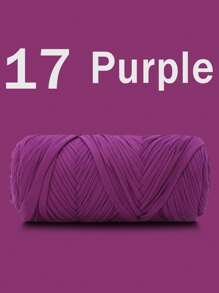 1/2 piezas Hilo de camiseta premium - 200g/pieza Hilo elástico de alta calidad, hilo de poliéster suave y elástico para proyectos de ganchillo vibrantes, ideal para decoración del hogar, manualidades DIY como tejido DIY, proyectos de ganchillo, bolsos tejidos a mano, cestas, mantas, alfombras, zapatos, pantuflas, cojines y muñecas, hilo multicolor | Hilo de poliéster | Hilo acrílico | Accesorios de tejido