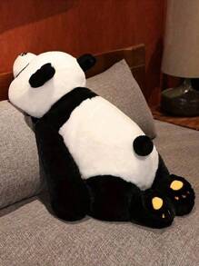 这款柔软可爱的逼真熊猫玩偶，黑白相间的可爱毛绒玩具，非常适合送给亲朋好友，也是任何节日的绝佳礼物。它是家居装饰、沙发装饰、派对装饰、生日礼物和其他节日礼物的绝佳选择。 - 彩色 - 查看 4