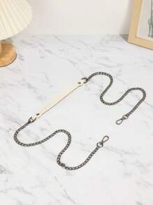 女士金属链肩带，可调节斜挎包配件