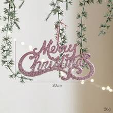 1 Stück handgemachte rosa Weihnachtsbaum Ornament Kollektion, Glitzer Pailletten Weihnachtsbaum Anhänger, Pailletten Schleife, Glitzer Schmetterling, Glitzer Kugel, rosa Schleife dekorierte Weihnachtsbaum Dekoration rosa Set Hängende Kugel, Weihnachtsritual Sinn, rosa verspielter Weihnachtsbaum