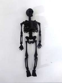 5pcs/10pcs Halloween Hanging Decor Skull Ornaments, Halloween Props Skull Model Figurines For Haunted House, Bar, Bedroom Decoration