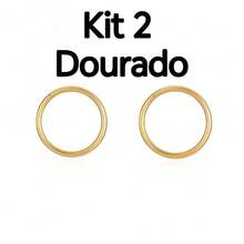 Piercing Smooth Hinged Steel Hoop With Click Clasp, Resistant, Hinged And Segmented - Kit 2-Talk - 查看 10