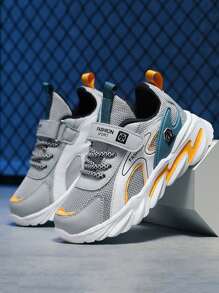 Kids Shoes, New Boys' Mesh Breathable Running Shoes