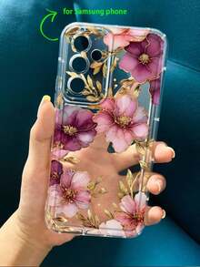 Peony Flowers Pattern Curly Wave Phone Case Compatible With AppleCompatible With Compatible With IPhone 16/11/12/13/14/15/15pro/15 Plus/15 Promax/7plus/8plus/X/Xs Max/Xr/11pro/12pro/13pro/14pro/12mini/13mini/11promax/12promax/13promax/14promax/14plus/6/6s/6plus/7/8/16Pro/16plus/16promax/Se&Compatible With Samsung Galaxy/A54/A14/A12/A13/A15/A32/A33/A24/A52S/S20/S21/S22/S23/S24/S23Plus/S24ultra - 1 cái - Xem 4