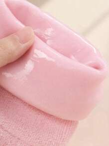 1 对保湿足膜，用于干裂足部护理，温暖凝胶腿套和柔软的 Silique 保湿袜，高弹性循环压力袜，可重复使用的芦荟水疗袜，用于夜间愈合，防滑凝胶袜用于家庭足部护理 - 适合女性/男性、护士、脚部粗糙的跑步者的礼物，是母亲节礼物、婚礼季节回礼、圣诞袜填充物、运动后恢复和冬季足部护理的理想选择 - 彩色 - 查看 4