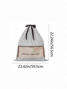 Suede Dust Bags For Luxury Bags, See-Through Closure Dust Cover, Moisture-Proof Packing Organizer - Multicolor - View 19
