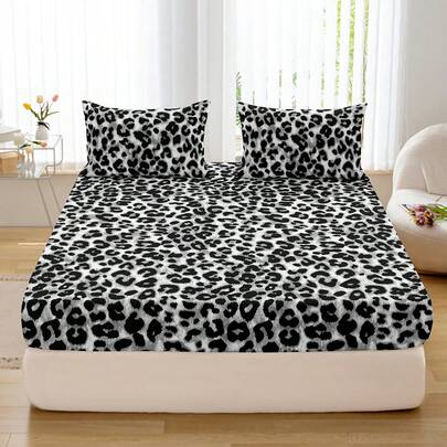 1Pc Leopard Print F…