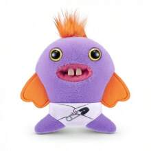 Spin Master 3.94英寸官方可爱怪兽造型奇特牙齿趣味新奇成人收藏娃娃，生日和圣诞节礼物