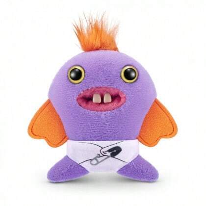 Spin Master 3.94英寸官方可爱怪兽造型奇特牙齿趣味新奇成人收藏娃娃，生日和圣诞节礼物