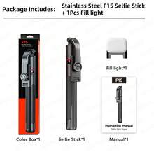 AXNEN 67" Bluetooth Selfie Stick Tripod With Detachable Remote, Extendable Phone Tripod And 3-In-1 Portable Stand, For Live Streaming And Photography, Compatible With IPhone 16/15/14 Pro Max/14 Pro/14/14 Plus/13 Pro Max/13 Pro, Galaxy S22 - Multicolor - View 13