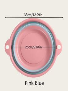 1 Pieza Cuenca Plegable, Cubo de Platos Plegable Cuenca de Lavado Portátil Ahorro de Espacio de Plástico, Cuenca de Cebo para Pesca para Lavar Platos, Pesca, Camping, Senderismo y Hogar