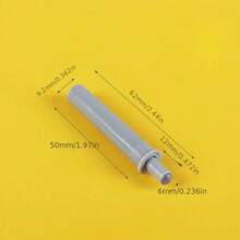 20 件塑料橱柜门阻尼器，软关闭家具缓冲器，静音抽屉锁，适用于厨房橱柜止动五金配件 - 彩色 - 查看 4