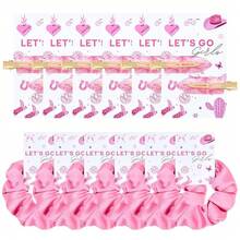 12 PCS Soft Silk Satin Hair Accessories - Scrunchies, Hair Clips Bridal Shower Gifts, Wedding Favors Women And Girlsvalentine's Day ET9K - Pink Series - View 8