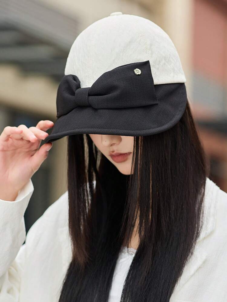 1 pieza Sombrero de paja de Panamá hueco de unicolor bohemio, sombrero de sol decorativo de protección UV casual, versátil y de moda, adecuado para actividades al aire libre, todas las estaciones - sombrero de paja panamá - Añade 18